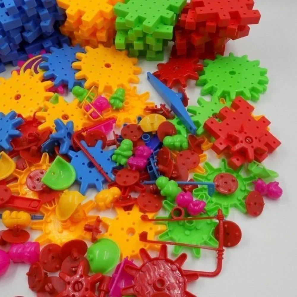 Funny Gears‎ Educational Building Block Toys / Monkeys & Bears Swings